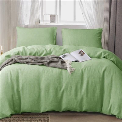 Franse linnen dekbedovertrek